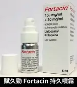 賦久勁 Fortacin 持久噴劑｜專為早洩設計【全球購】：圖片 3